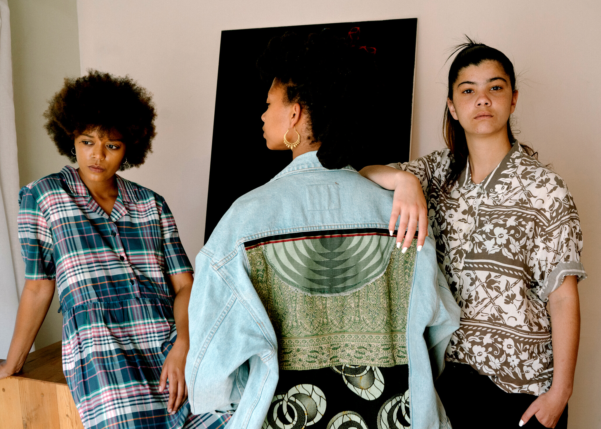 Portrait of Three Fashionable Women